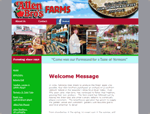Tablet Screenshot of allenbrothersfarms.com